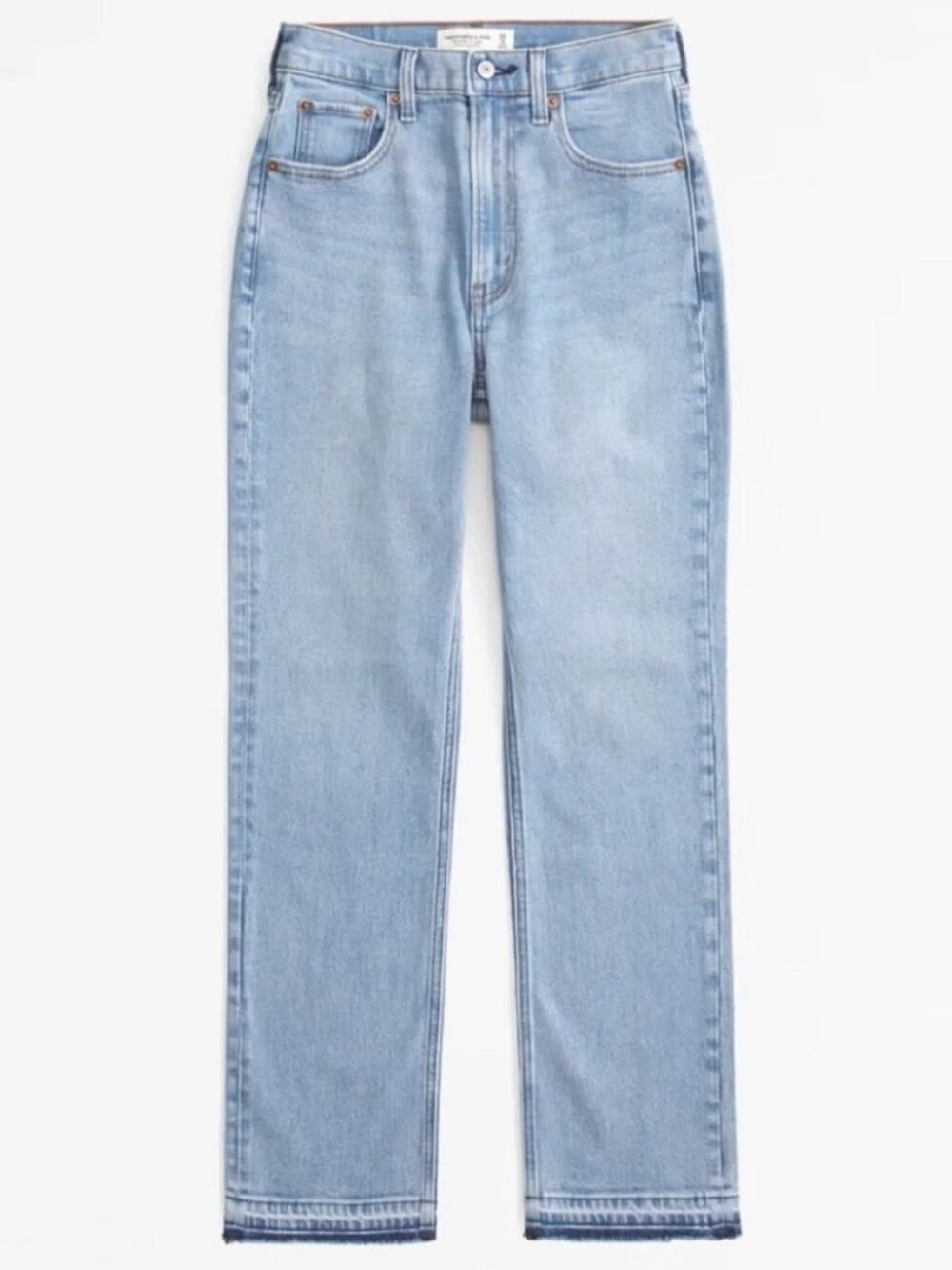 NWT A&F Curve Love Ultra High Rise Ankle Straight Jean